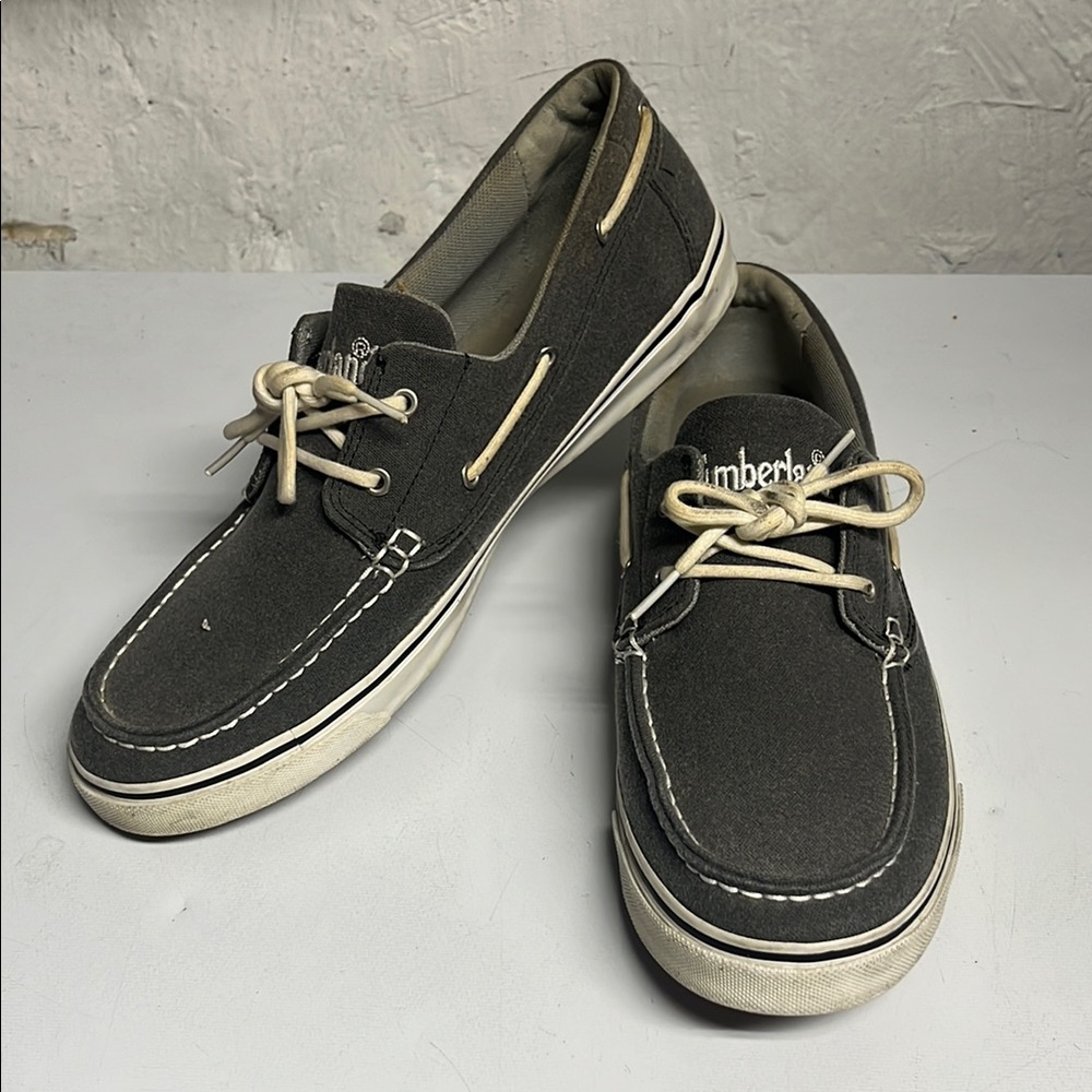 Timberland Men's Gray Boat Shoes